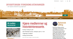 Desktop Screenshot of byhistoriskforening.org