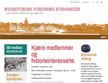 Tablet Screenshot of byhistoriskforening.org